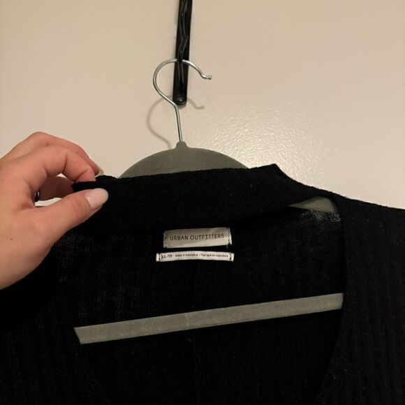 Urban Outfitters Black Sweater Neck Strap Long Sleeve Size XS - Picture 1 of 8